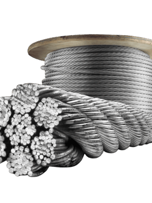 CABLE DE ACERO CON ALMA DE ACERO 6X19